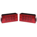 Innovative Lighting Innovative Lighting 287-4482-7 LED Rectangular Tail Light Kit - Red, 2 Pack 287-4482-7